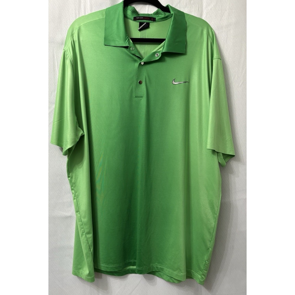 Nike Tiger Woods Collectiom Golf Polo Shirt Dri-Fit‎ Size XL